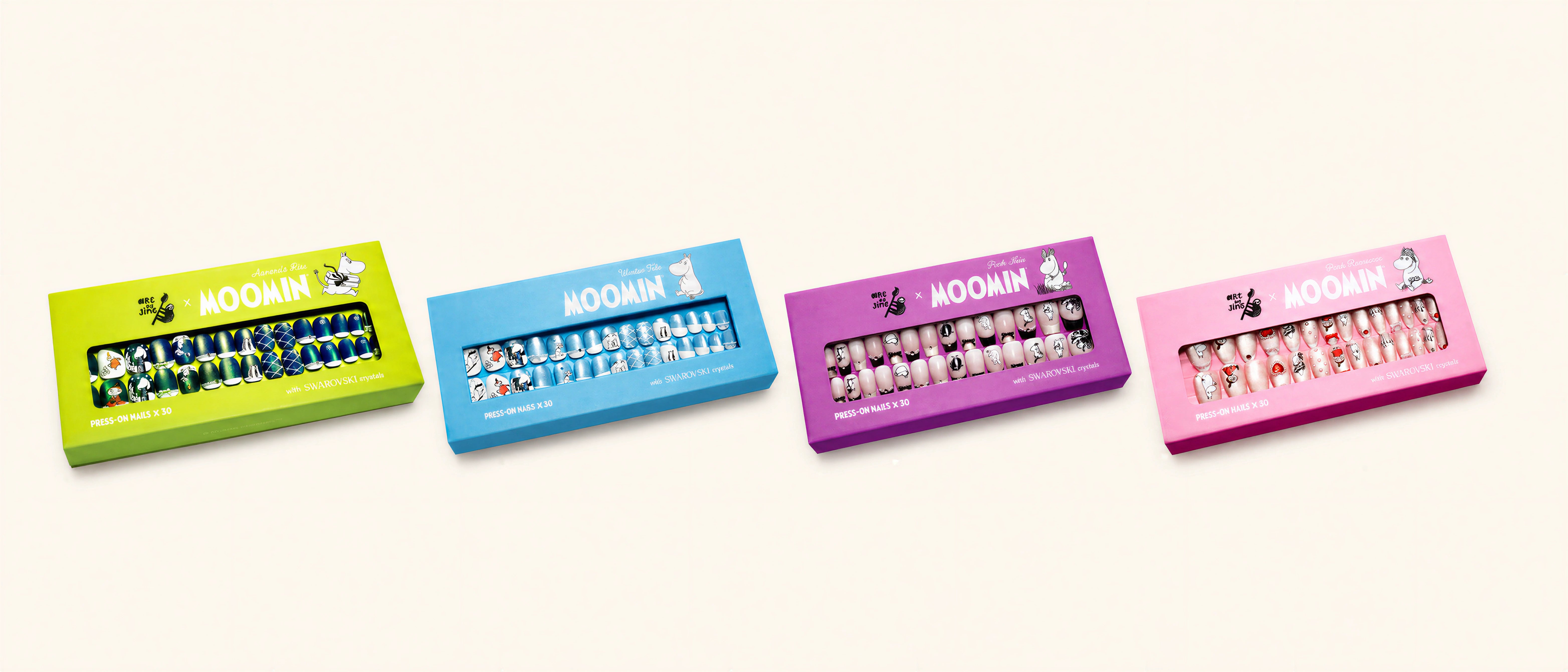 MYA Nails collection line display